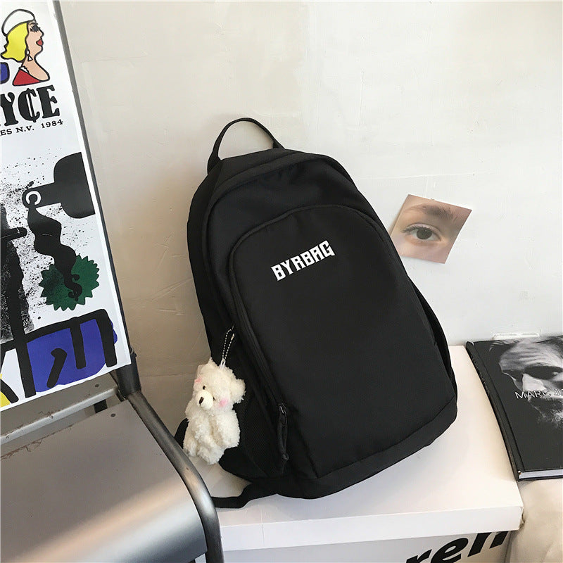 15.6-inch computer bag female college student bag Korean version of the original large capacity shoulder bag female high school student campus backpack