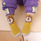 0-4 years old baby toddler shoes new spring and autumn mid-tube cartoon children's socks shoes soft bottom anti-drop baby floor shoes