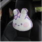 Car seat cute bunny ice silk summer car cool pad breathable anti-skid car single piece cushion wholesale woman