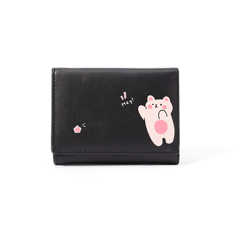 Yadas fashion wallet female cartoon cute animal short wallet ladies new change card package wholesale