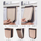 Kitchen folding wallwalp trash can household cabinet door suspended car storage paper creative classification trash can