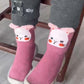0-4 years old baby toddler shoes new spring and autumn mid-tube cartoon children's socks shoes soft bottom anti-drop baby floor shoes