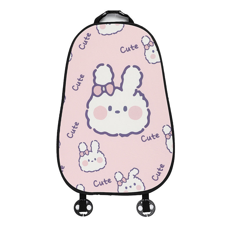 Car seat cute bunny ice silk summer car cool pad breathable anti-skid car single piece cushion wholesale woman