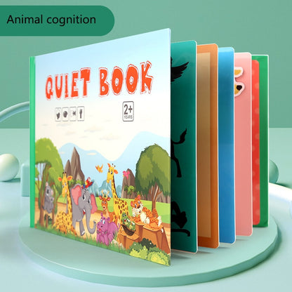 My First Busy Book Montessori Toys Baby Educational Quiet Book Velcro Activity Busy Board Learning Toys For Kids Christmas Gifts