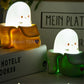 2022 Cute Banana LED Night Light Pinchable Toy Bedroom Children's Room Bedside Sleep Lamp Cute Novelty for Night Light Kids Baby