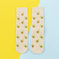 Colorful Women's Socks Woman's Cotton Socks Fruits Banana Avocado Lemon Egg Cookie Donuts Food Happy Color Sox Harajuku Socks