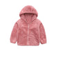 Autumn Winter Girls Jacket Keep Warm Hooded Fashion Windproof Outerwear Birthday Christmas Coat 4 5 6 7 8 Years Old Kids Clothes