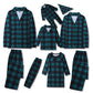 Christmas Family Matching Pajamas Plaid Cotton Mother Father Baby Kids And Dog Family Matching Clothes