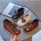 Girls Two Cotton Boots  Wind Plus Cashmere Baby Shoes
