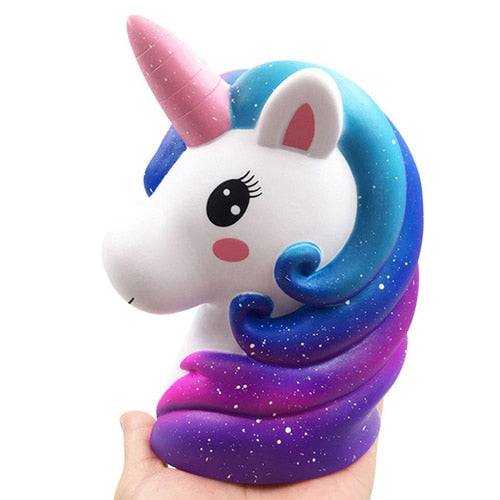 Jumbo Kawaii Popcorn Unicorn Cake Squishy Donut Fruit Squishi Slow Rising Stress Relief Squeeze Toys for Baby Kids Charisma Gift