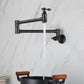 Pot faucet wall-mounted faucet (black)