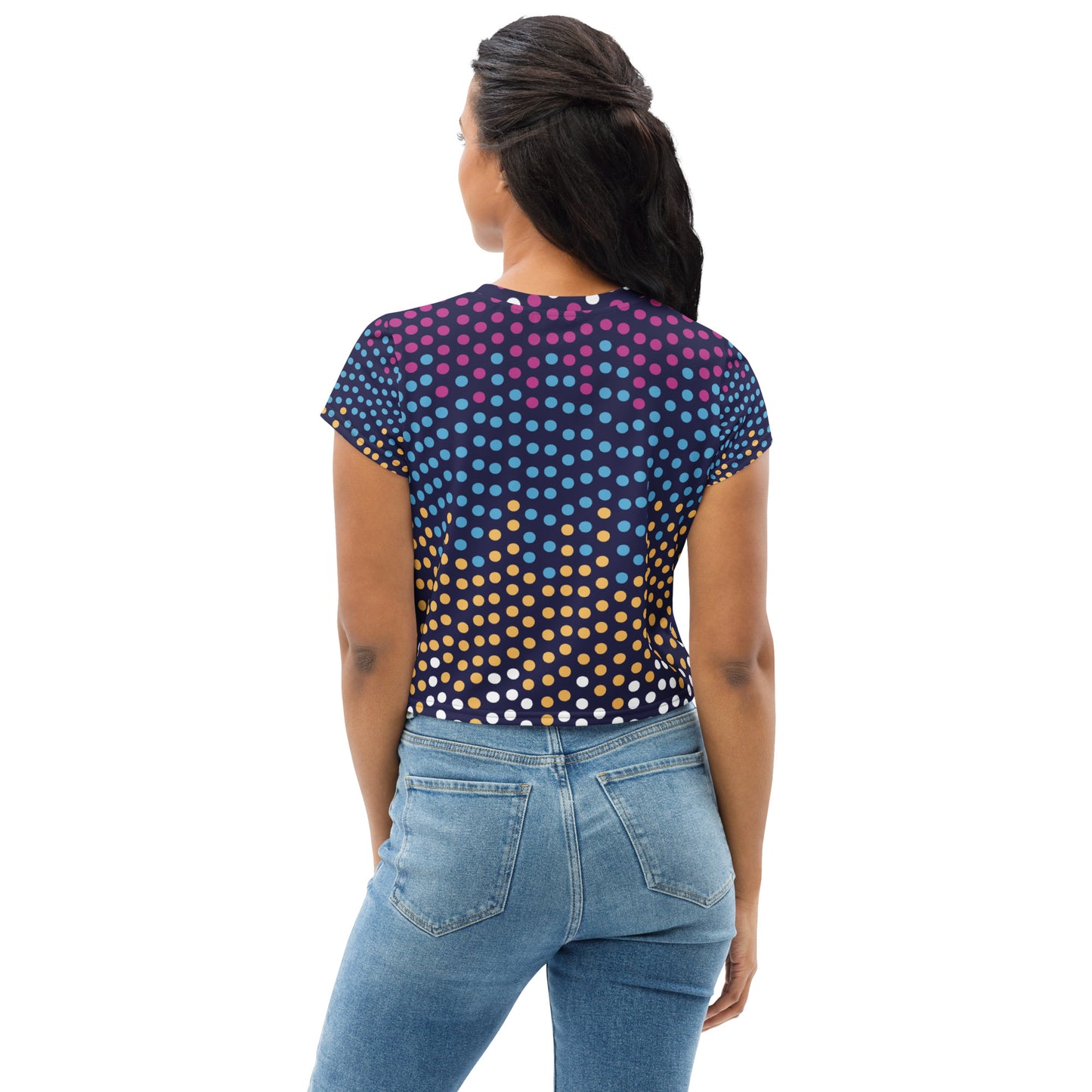 All-Over Print Crop Tee