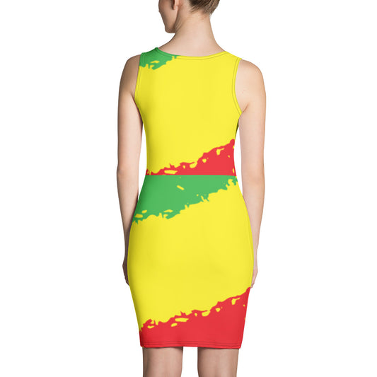 Sublimation Cut & Sew Dress- Caribbean