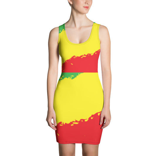 Sublimation Cut & Sew Dress- Caribbean