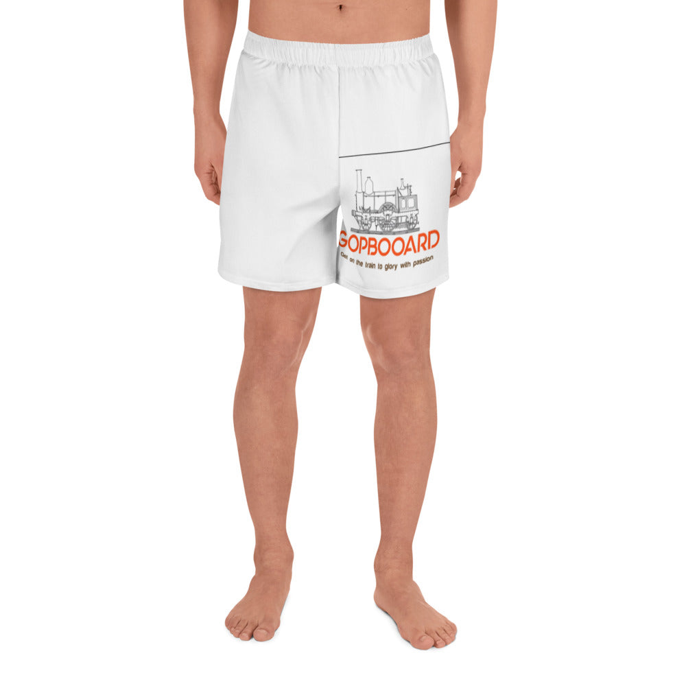 Men's Athletic Long Shorts Gopbooard