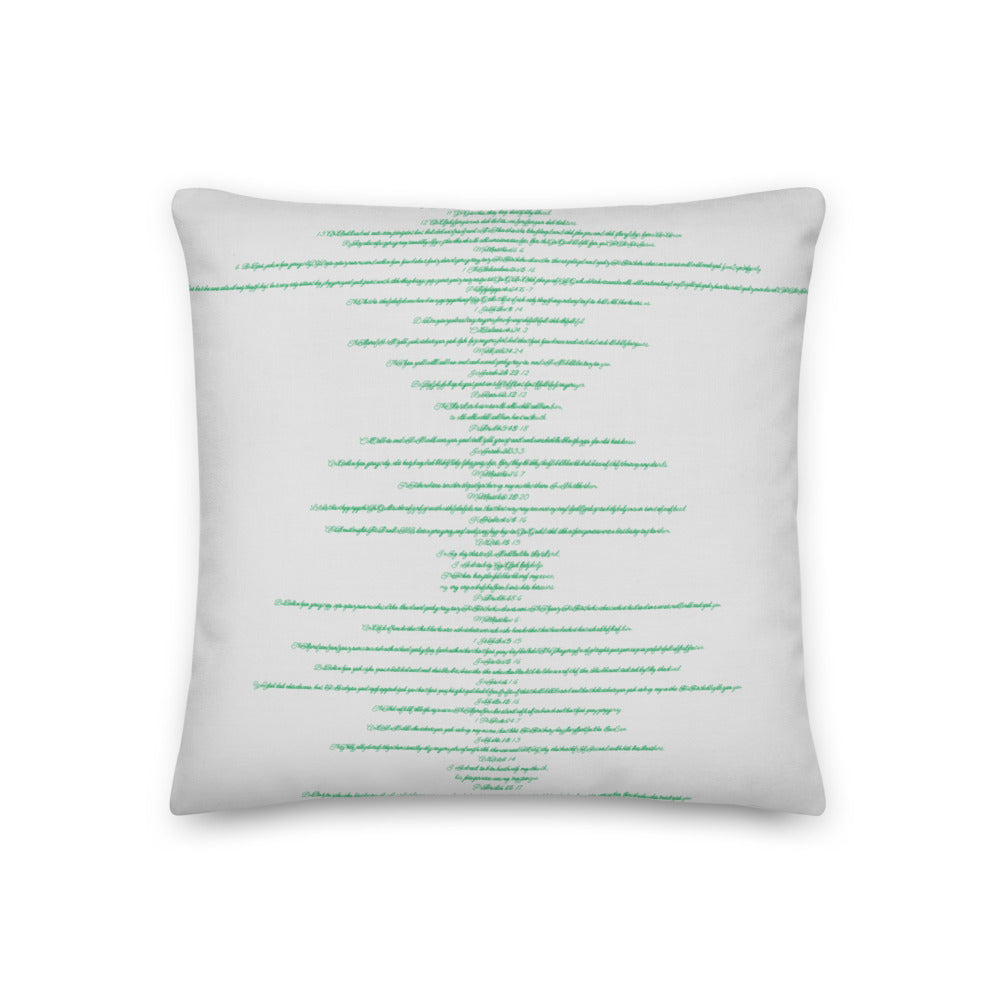 Premium Pillow - Covenant Salt Prayer Pillow