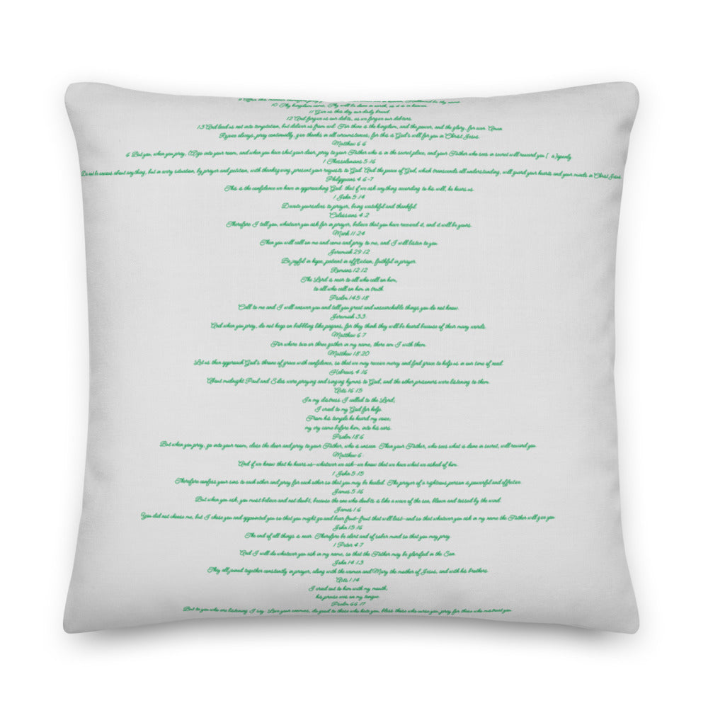 Premium Pillow - Covenant Salt Prayer Pillow