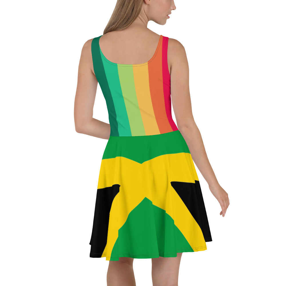 Skater Dress- Caribbean