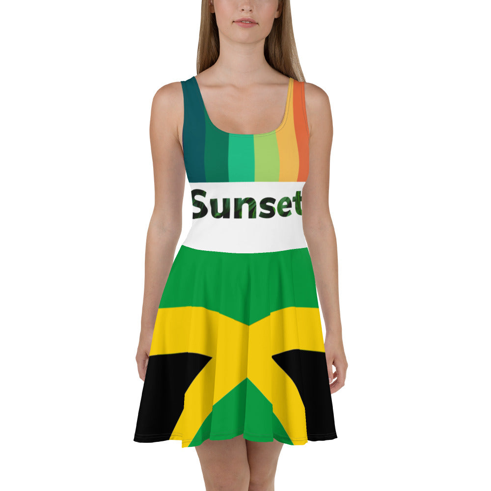 Skater Dress- Caribbean