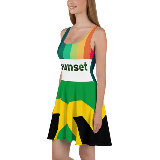 Skater Dress- Caribbean