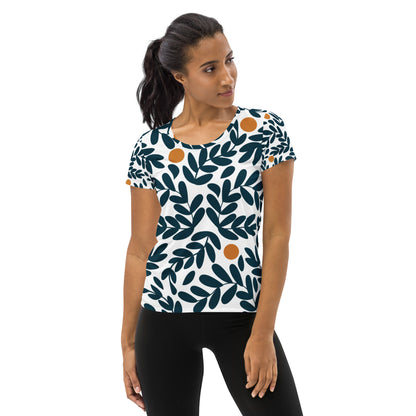 All-Over Print Women's Athletic T-shirt