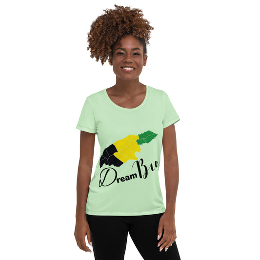 All-Over Print Women's Athletic T-shirt