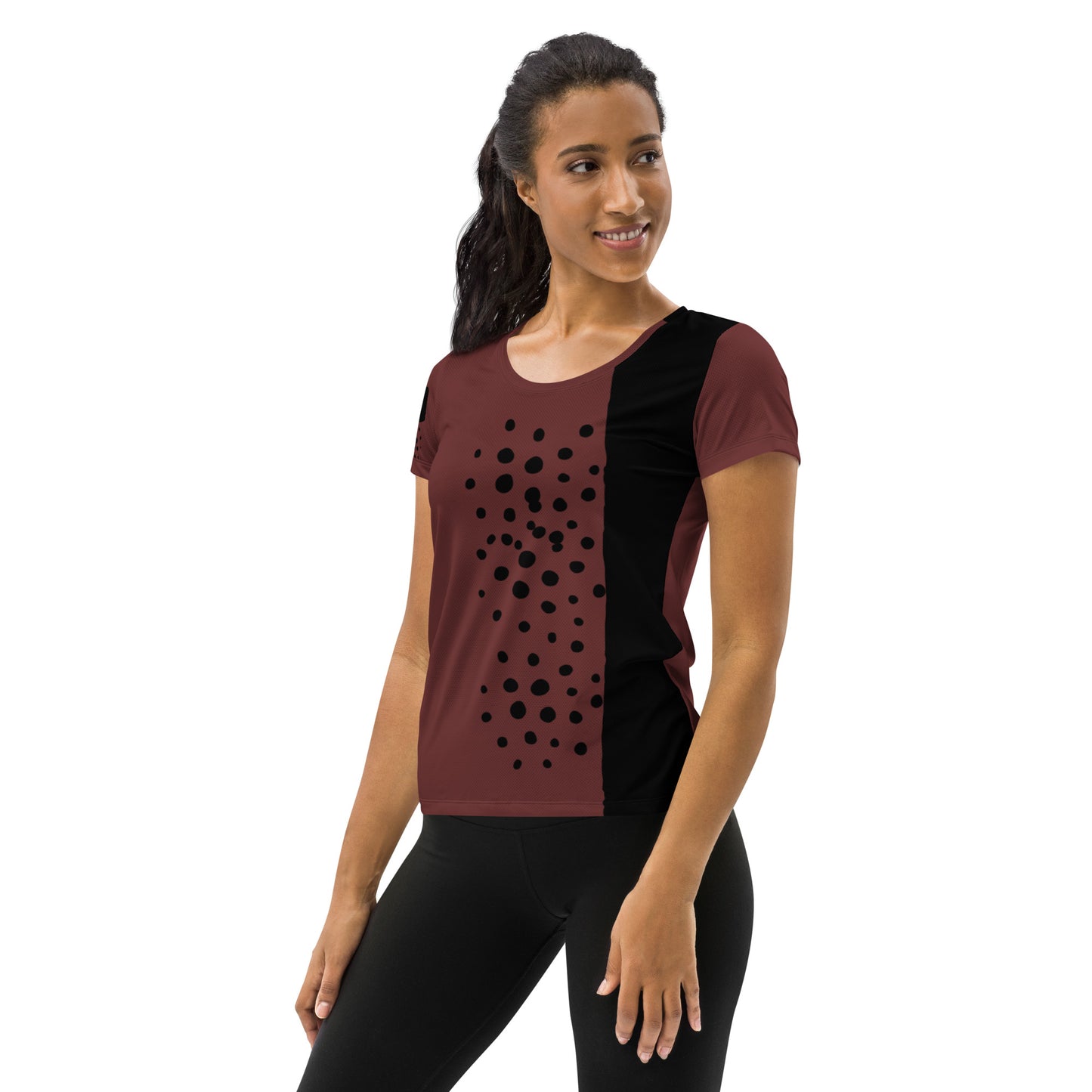 All-Over Print Women's Athletic T-shirt