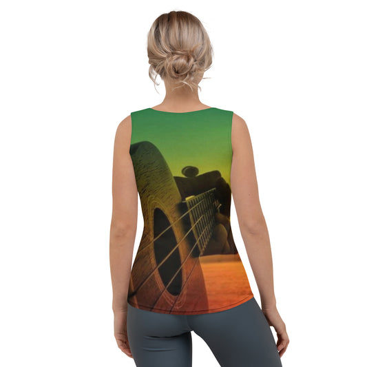 Sublimation Cut & Sew Tank Top Caribbean