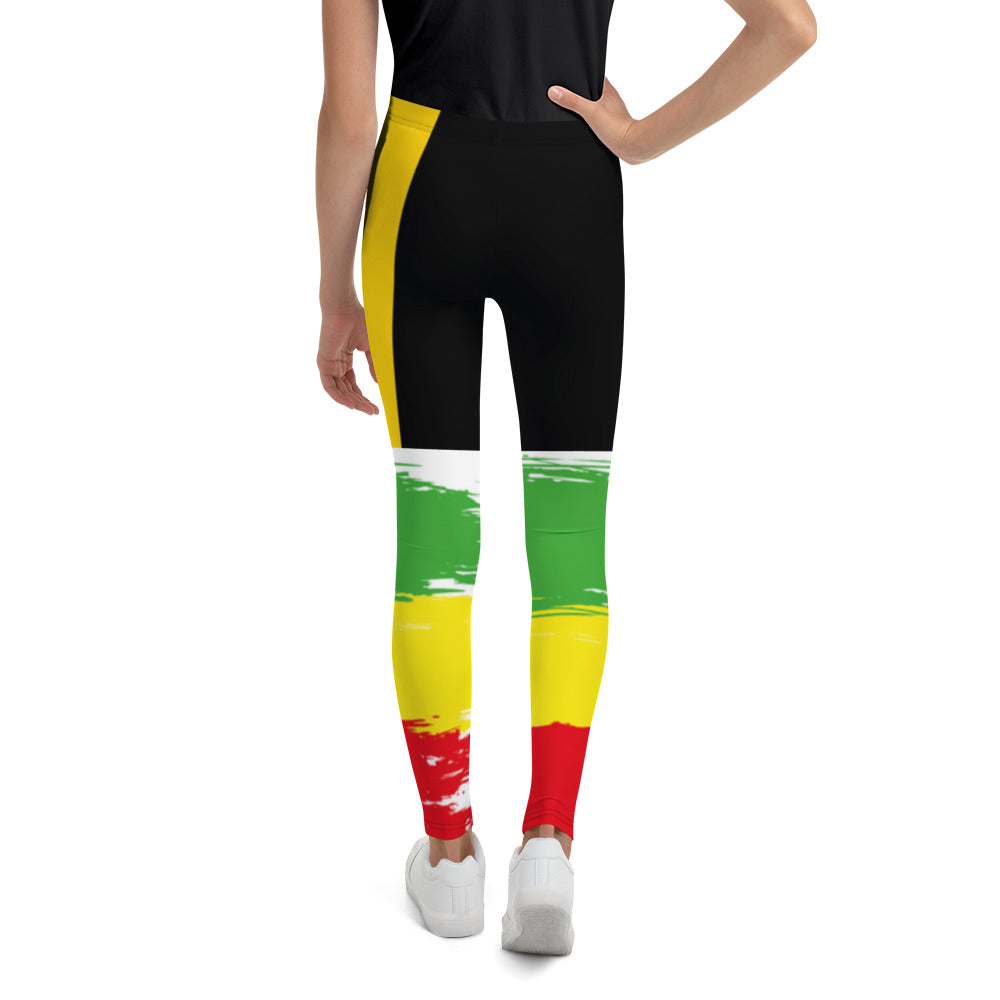 Youth Leggings- Caribbean