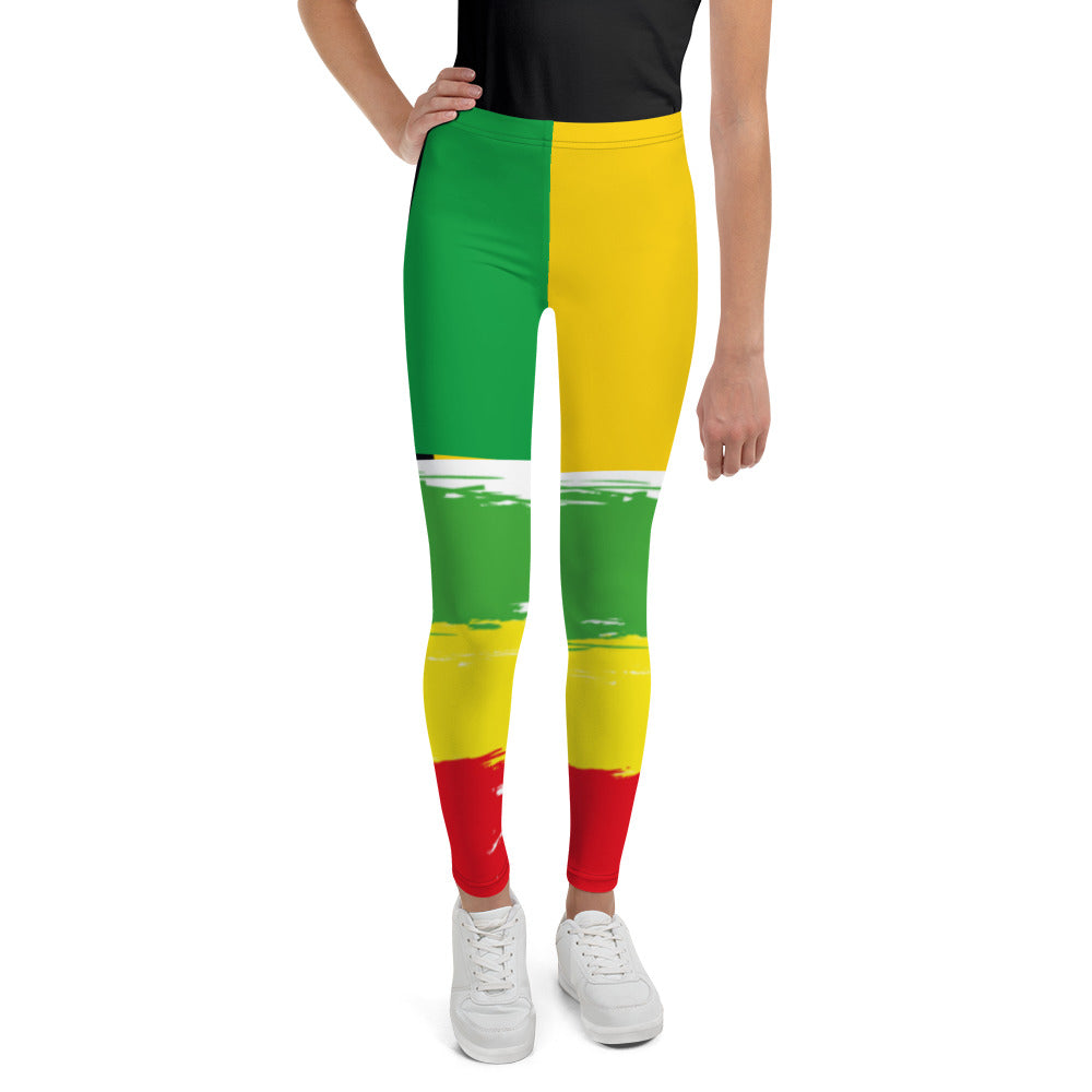 Youth Leggings- Caribbean