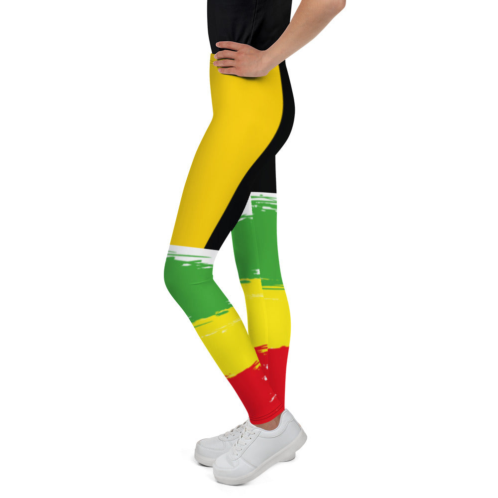 Youth Leggings- Caribbean