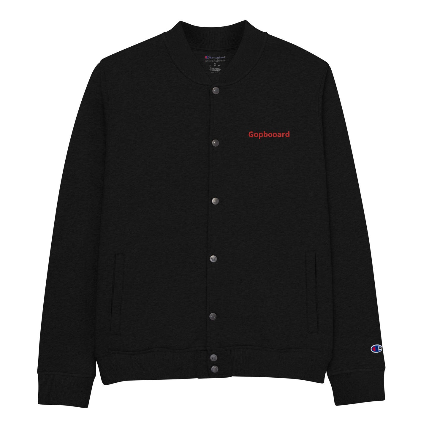 Embroidered Champion Bomber Jacket