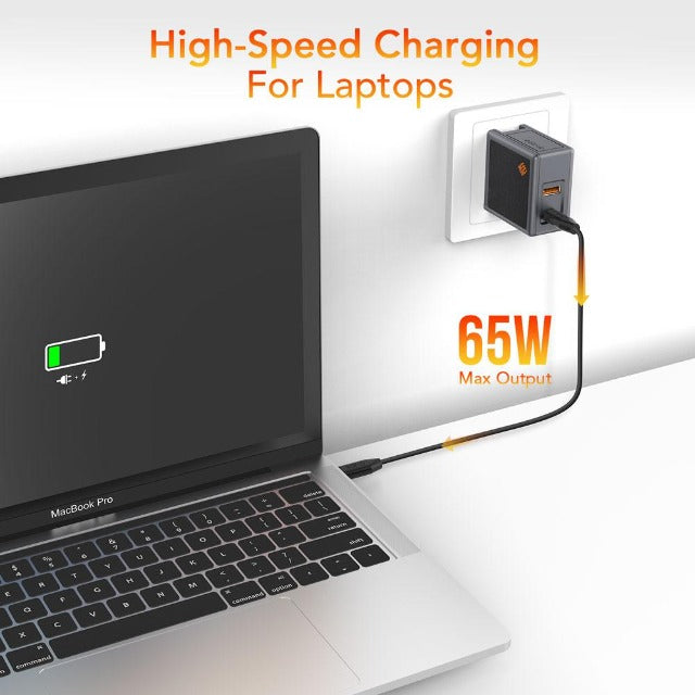 65W USB-C GaN Charger