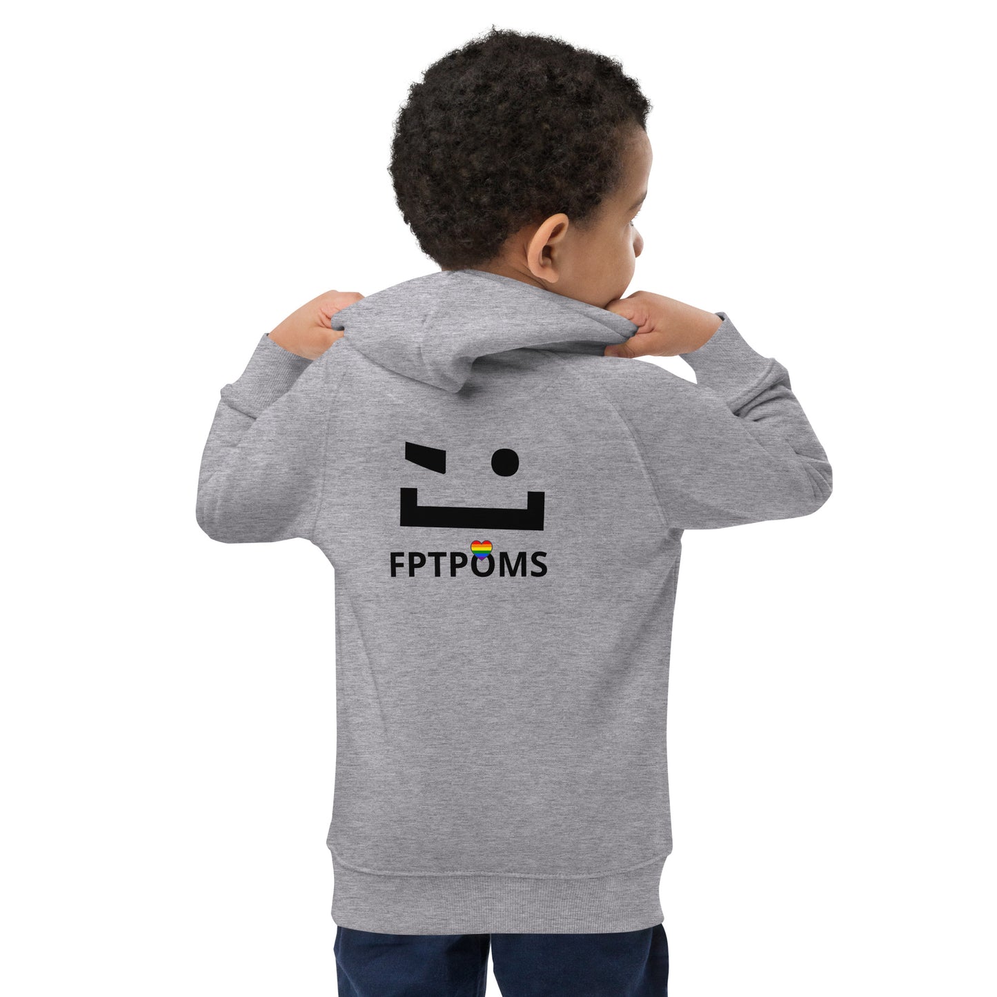 Kids eco hoodie -BLM