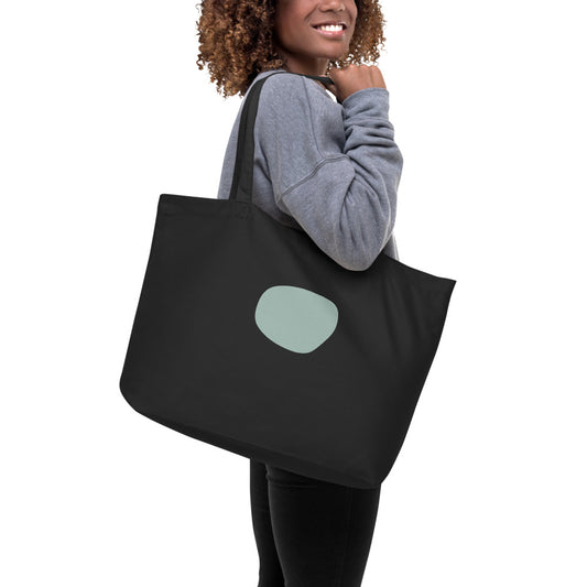 Large organic tote bag