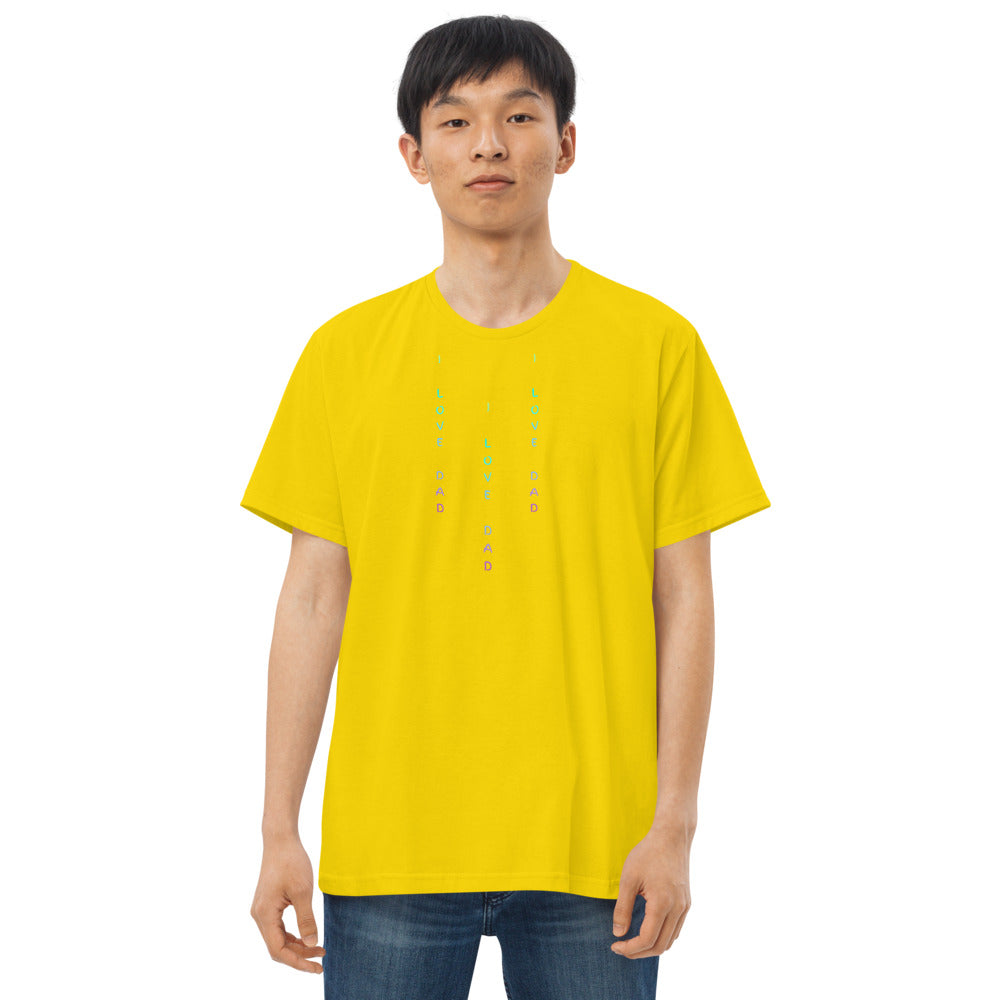 Men's fitted straight cut t-shirt {Spring}