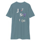 Men’s premium heavyweight tee - Just say I Do