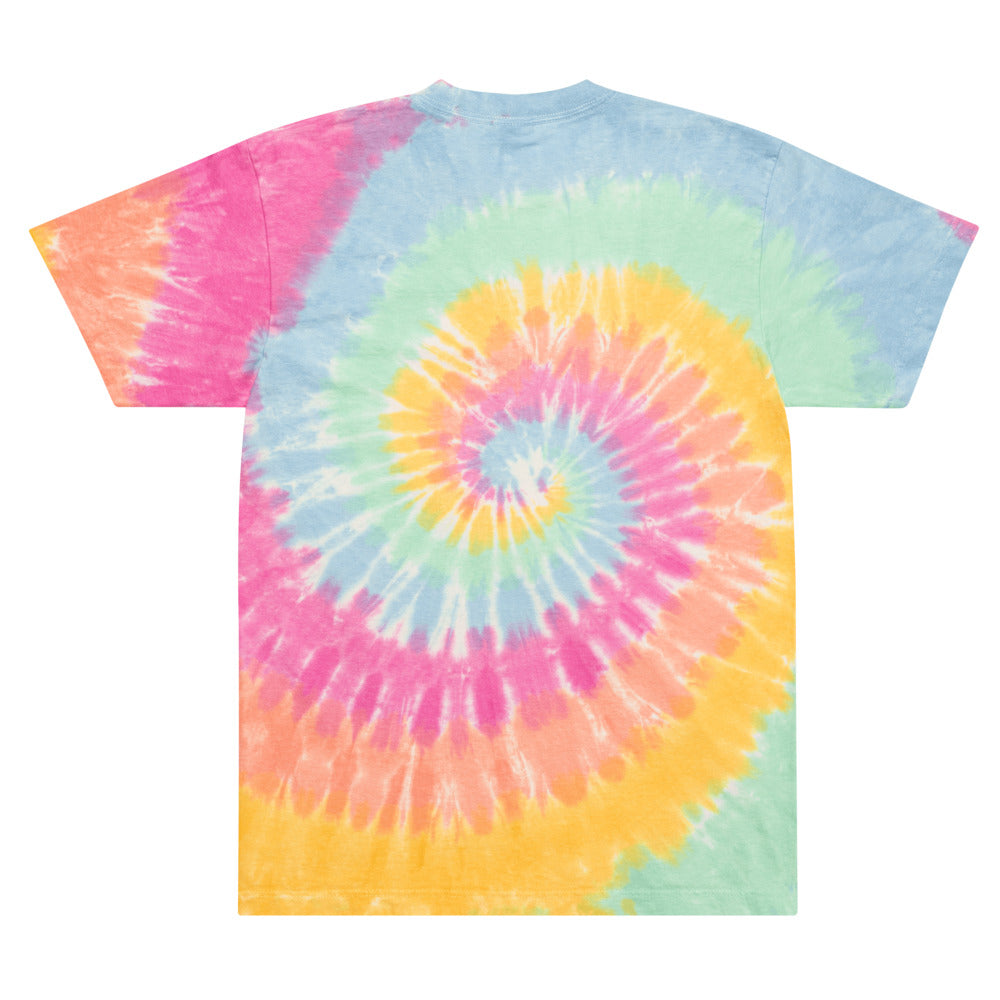 Oversized tie-dye t-shirt-Aspire To Inspire