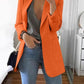 Europe and America fashion lapel slim cardigan temperament suit jacket women
