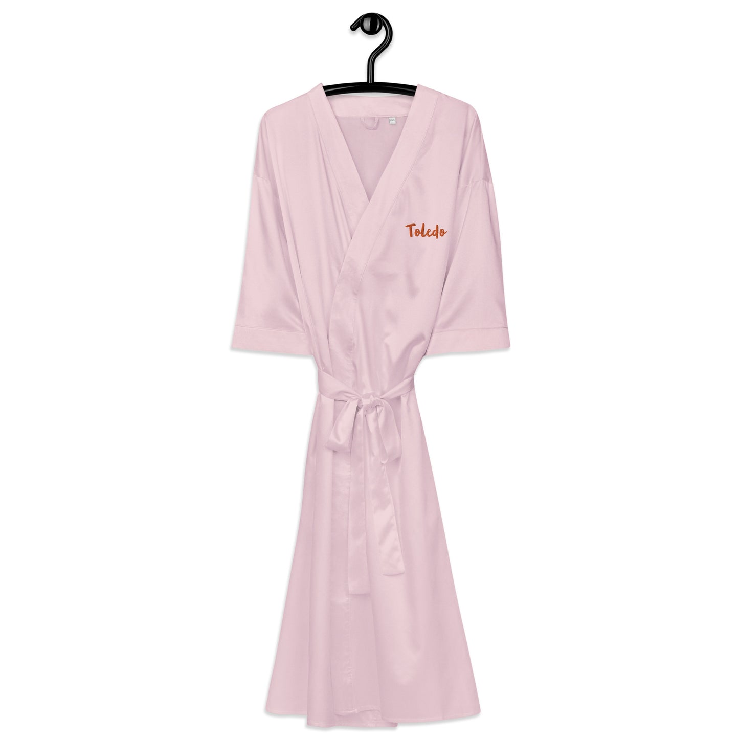 Satin robe