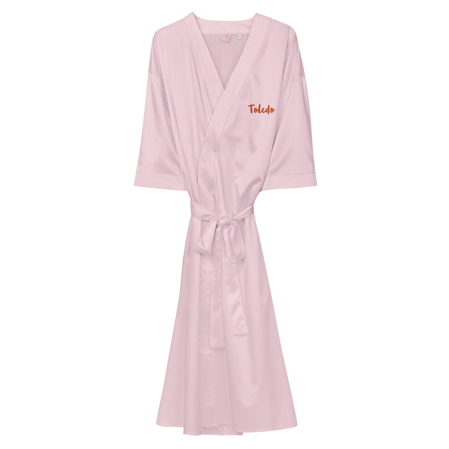 Satin robe