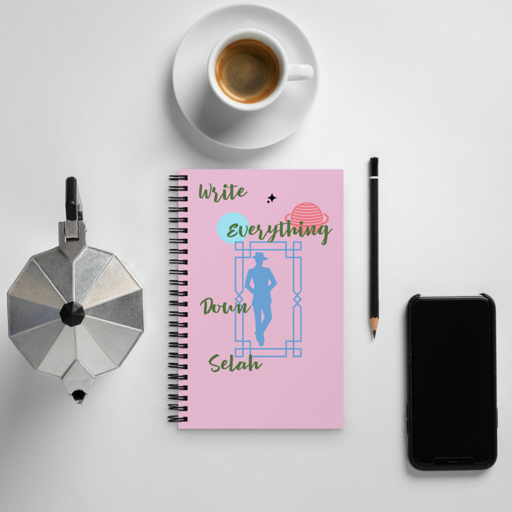 Spiral notebook - Write Everything Down