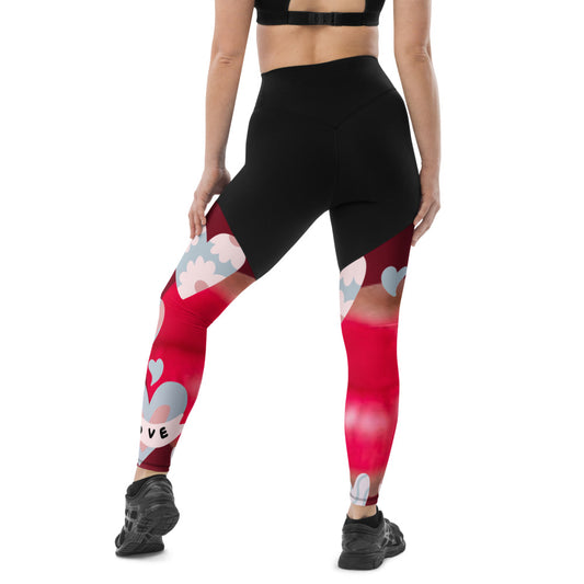 Sports Leggings - Love Zoe