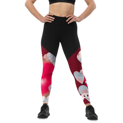 Sports Leggings - Love Zoe