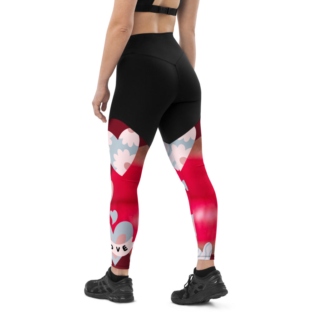 Sports Leggings - Love Zoe