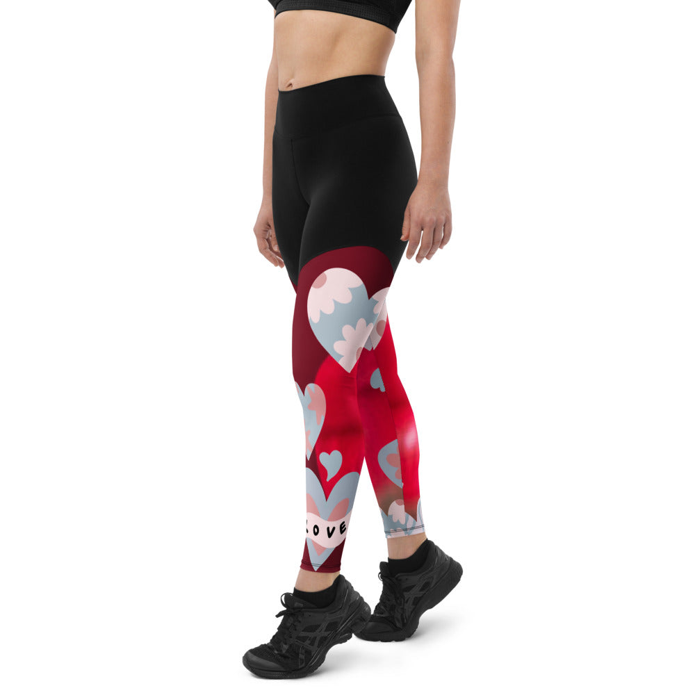 Sports Leggings - Love Zoe