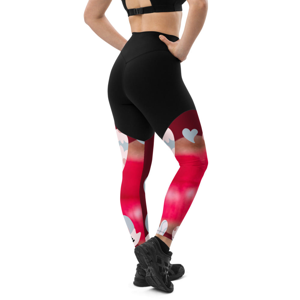 Sports Leggings - Love Zoe