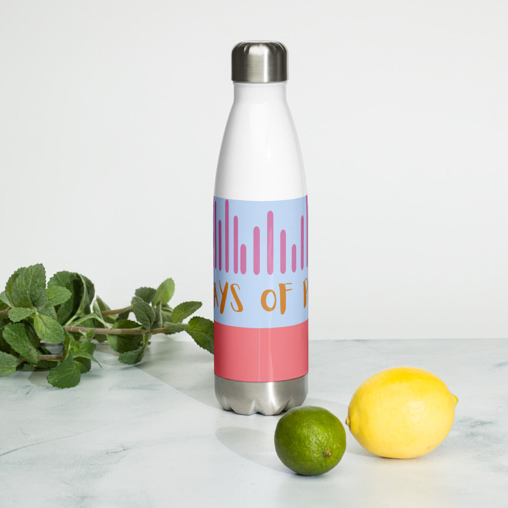 Stainless Steel Water Bottle-!00 DAYS OF PRAISE