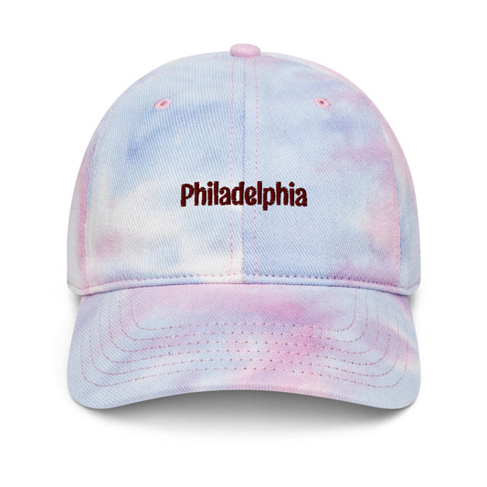 Tie dye hat- Philadelphia