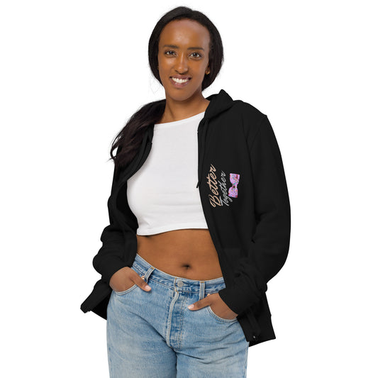 Unisex basic zip hoodie